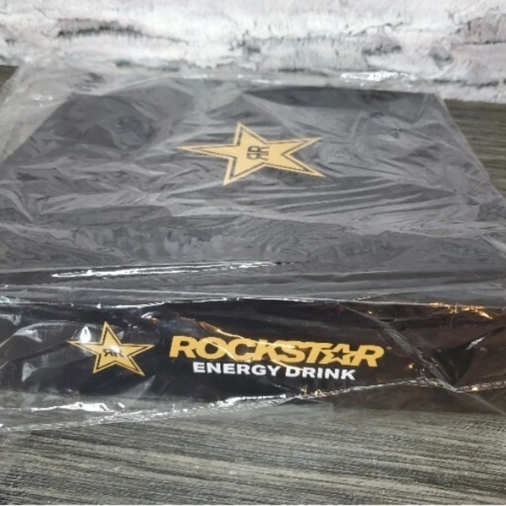 Rockstar Energy Drink Black 3 Ring Binder 3